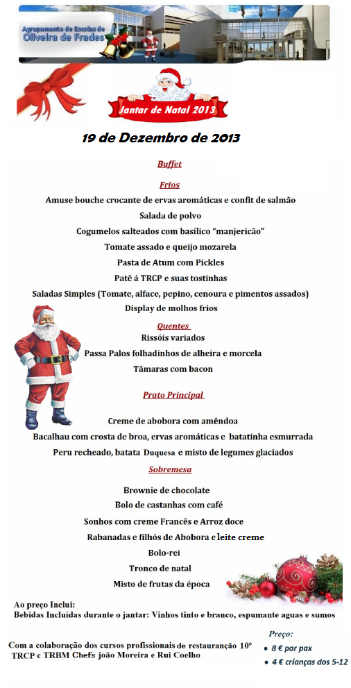 Jantar natal AEOF 2013